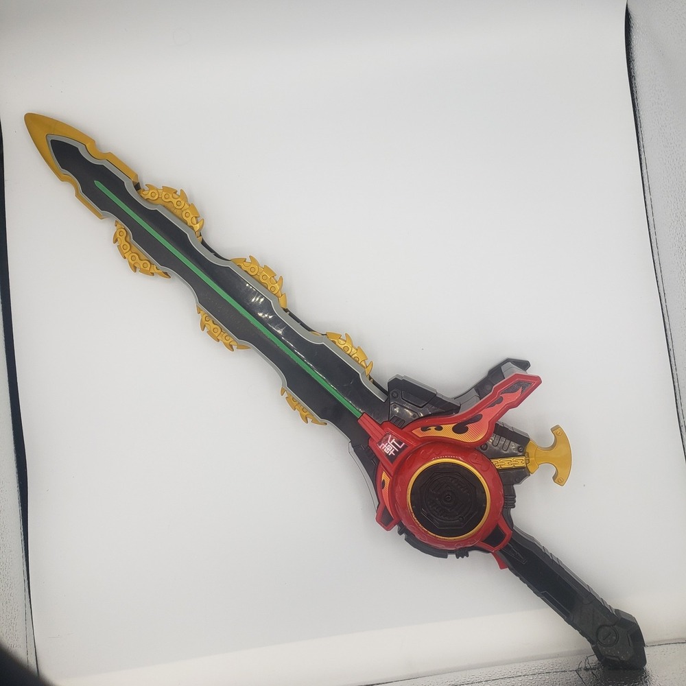 Power Rangers Ninja Steel‎ DX Master Blade Chainsaw Works with 24" Tested